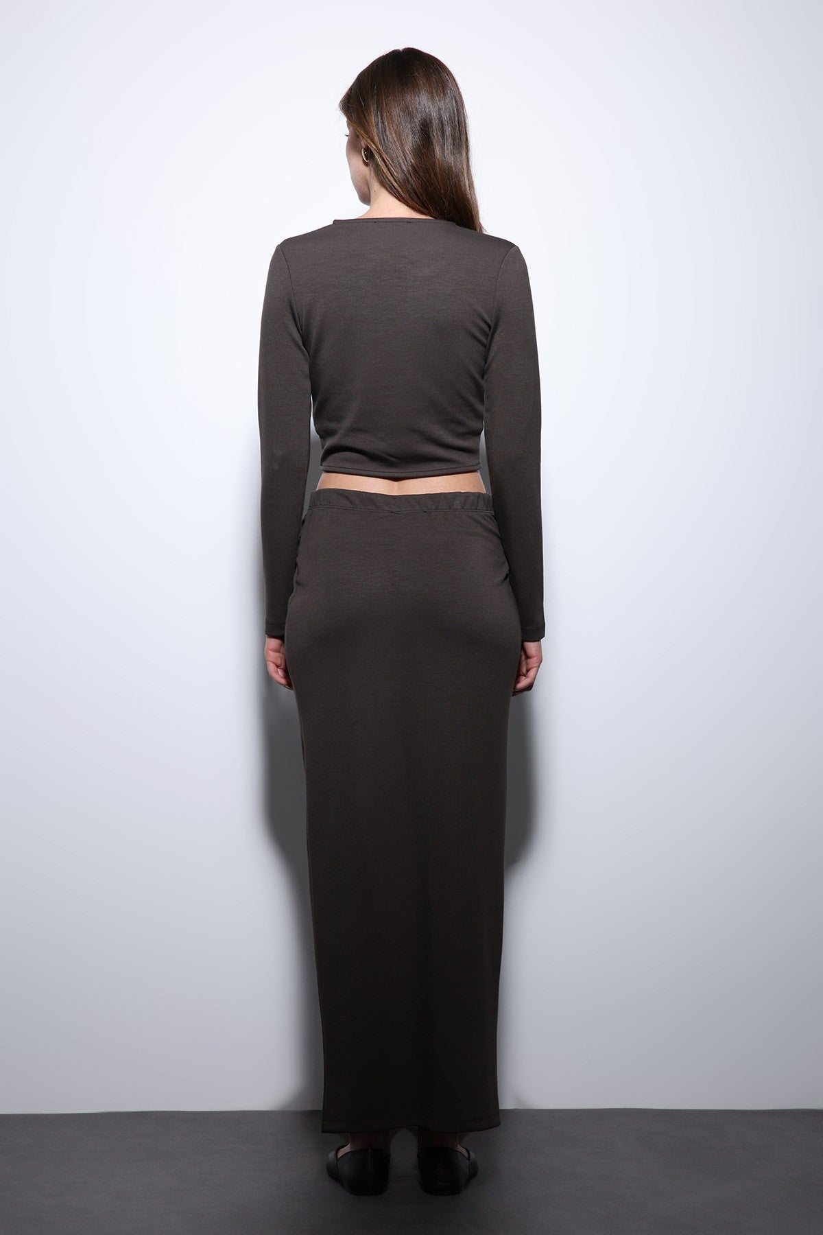 Antioch Women's Skirt Set with Slit Detail