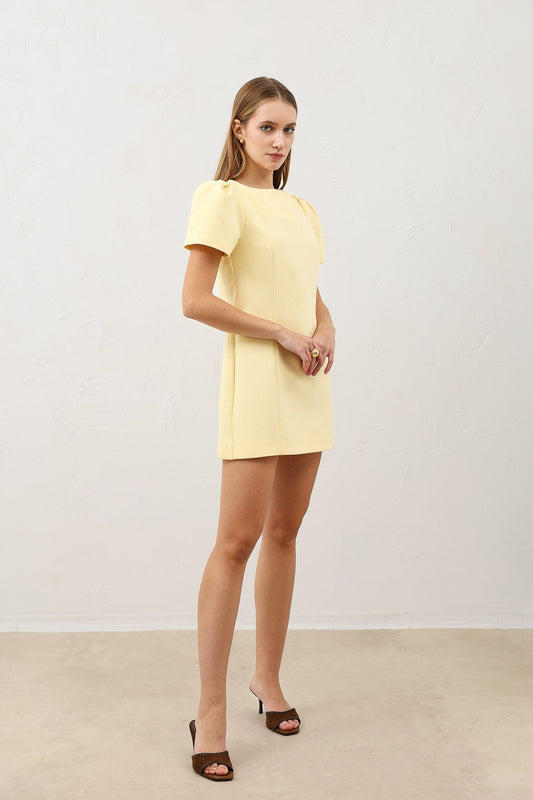 Ruffled Short Women's Dress