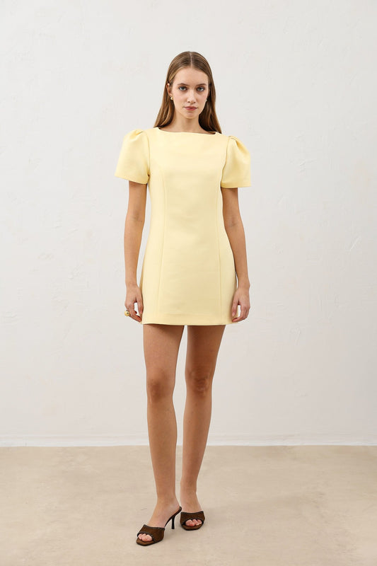 Ruffled Short Women's Dress