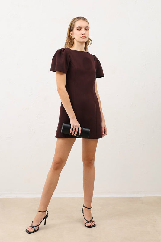 Ruffled Short Women's Dress