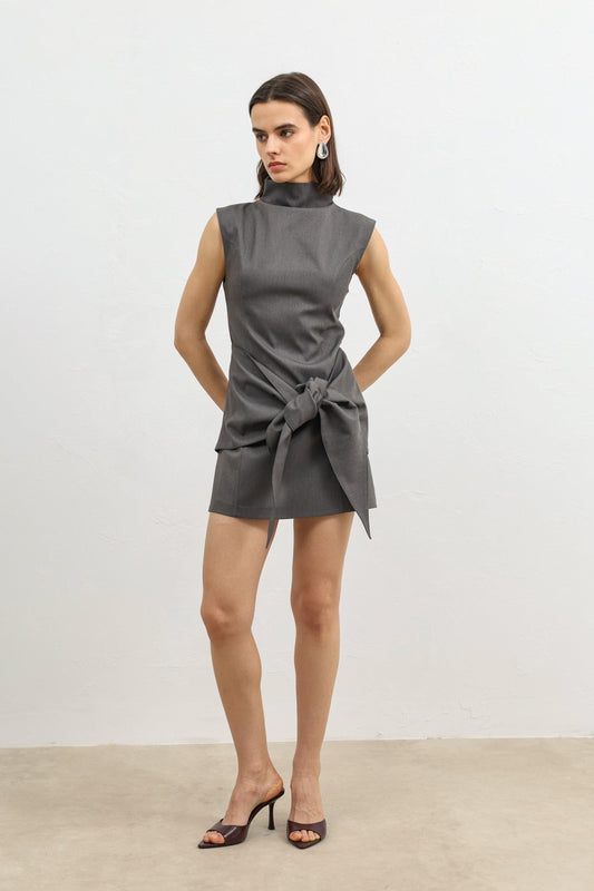 Antioch Belted Women's Mini Dress