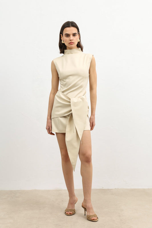 Antioch Belted Women's Mini Dress