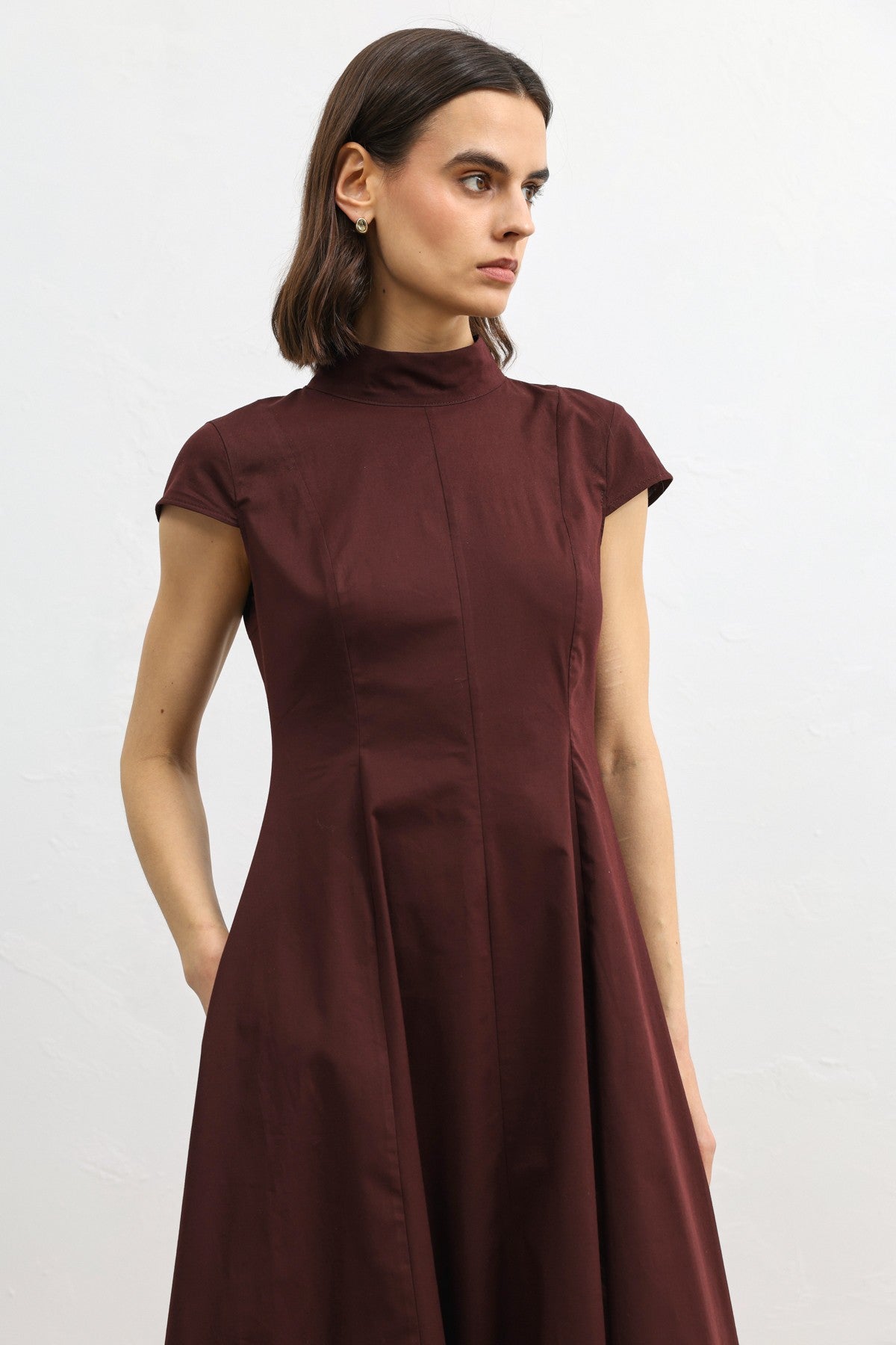 Antioch Poplin Women's Midi Dress