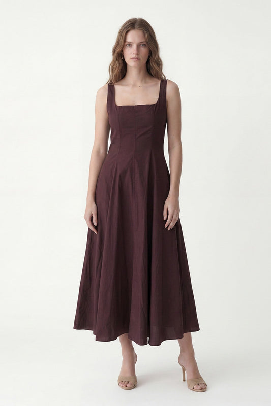 Antioch Strapless Poplin Women's Dress