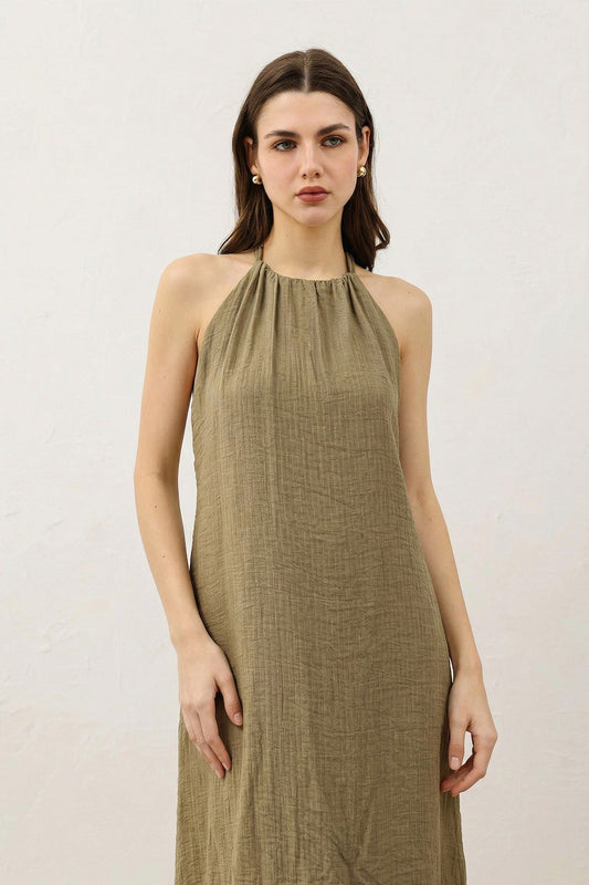 Antioch Backless Strapless Women's Dress