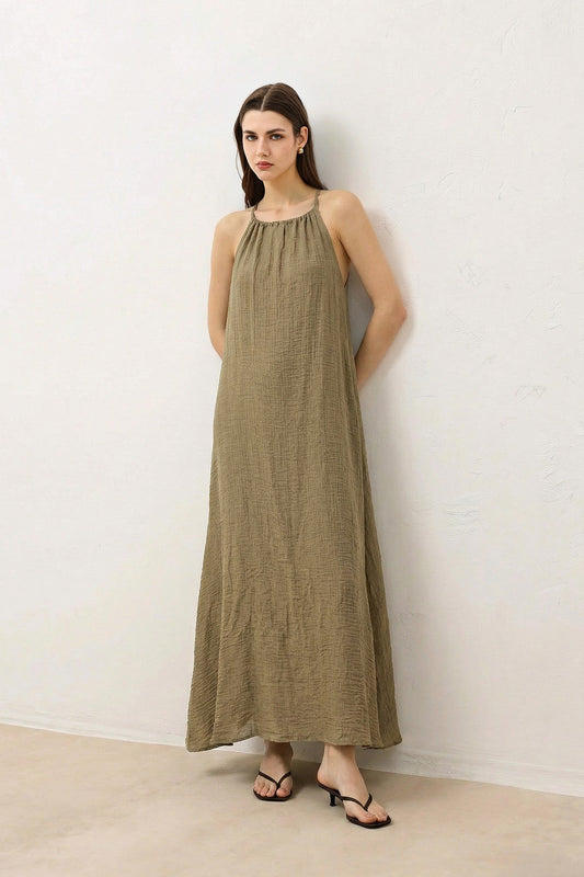 Antioch Backless Strapless Women's Dress