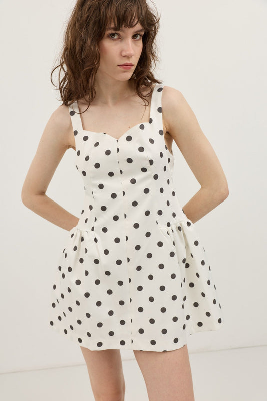 Polka-Dot Women's Mini Dress