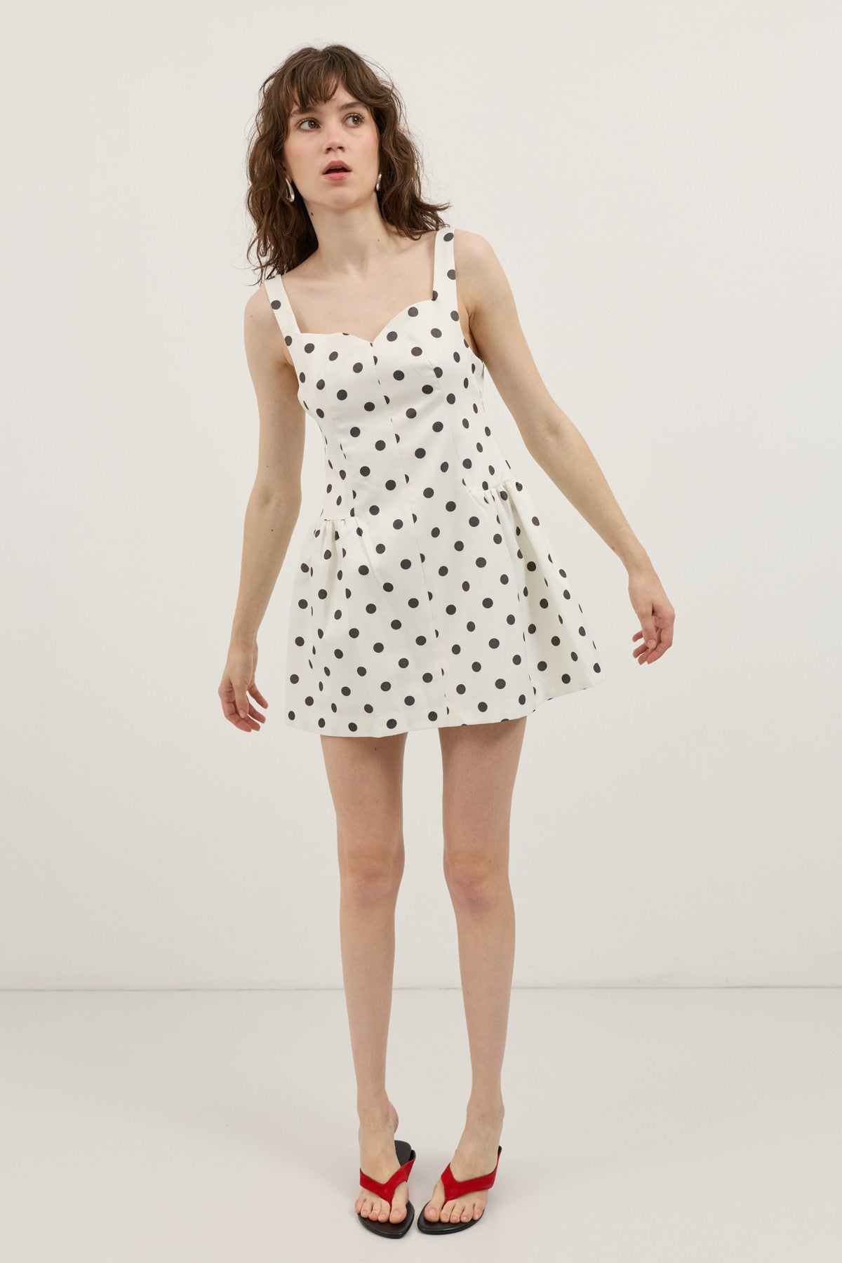 Polka-Dot Women's Mini Dress