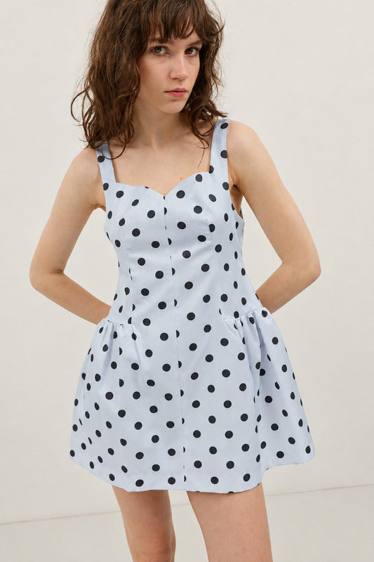 Polka-Dot Women's Mini Dress