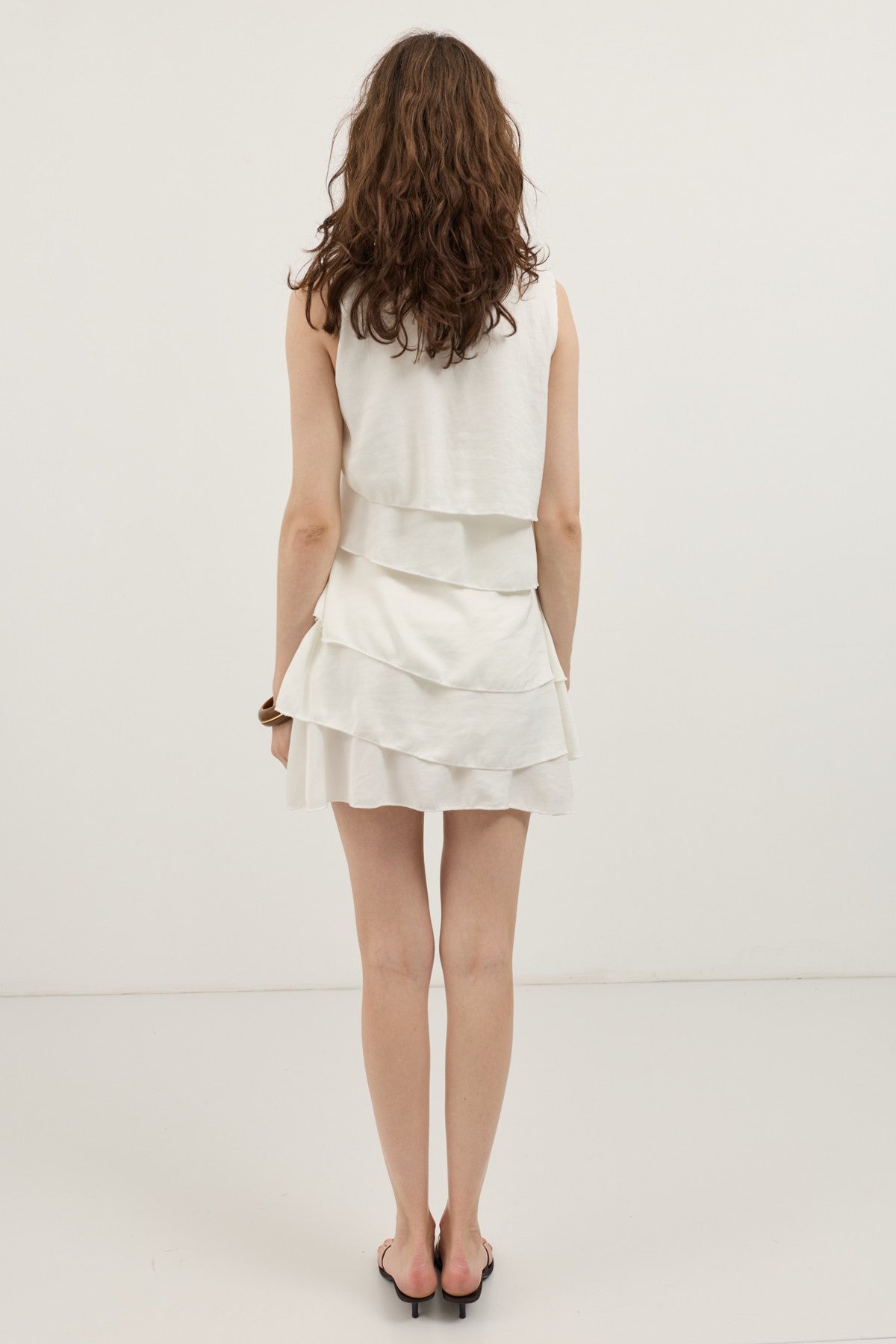 Women's Ruffled Mini Dress