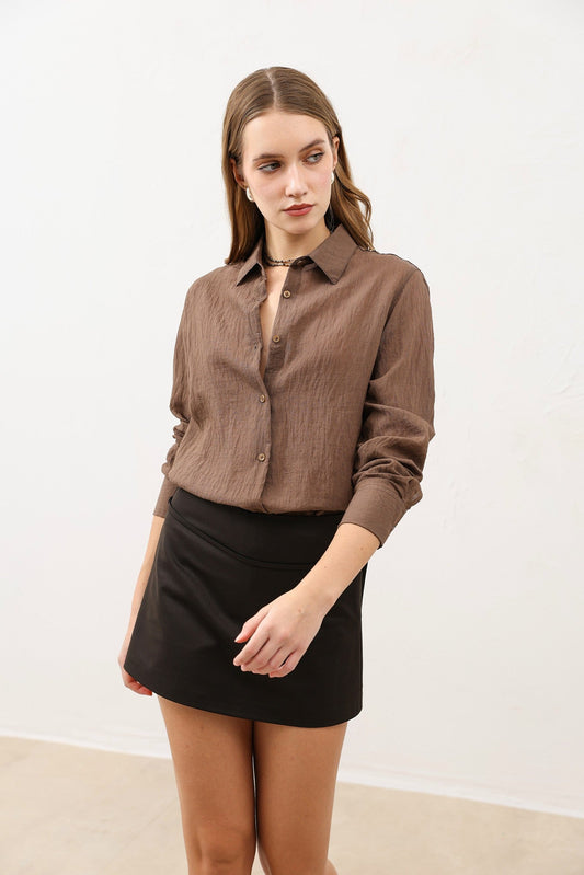 Textured Women's Shirt