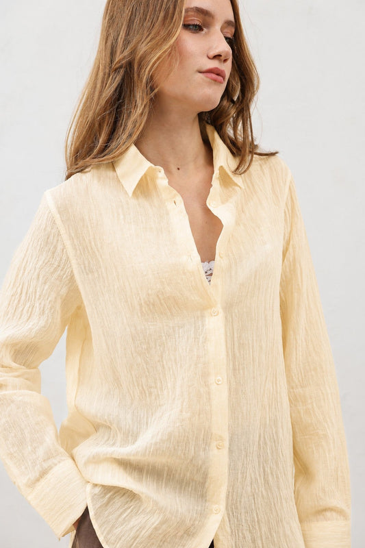 Textured Women's Shirt