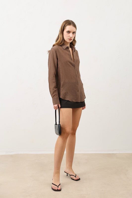 Textured Women's Shirt