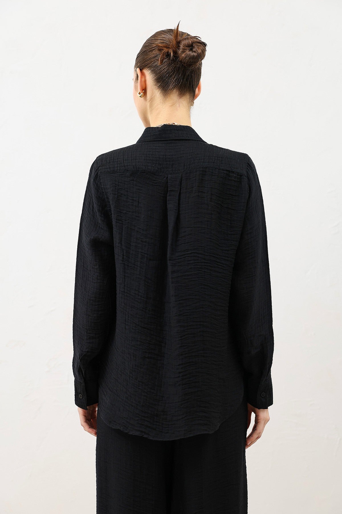 Antioch Draped Muslin Women's Shirt