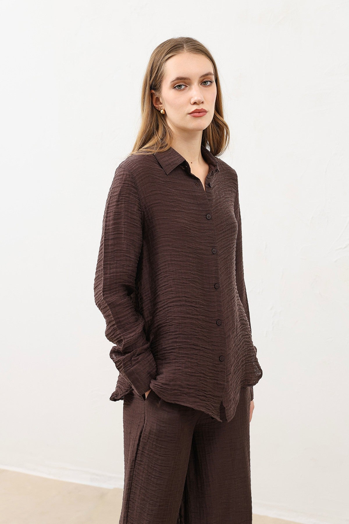 Antioch Draped Muslin Women's Shirt