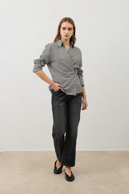 Antioch Checkered Women's Shirt