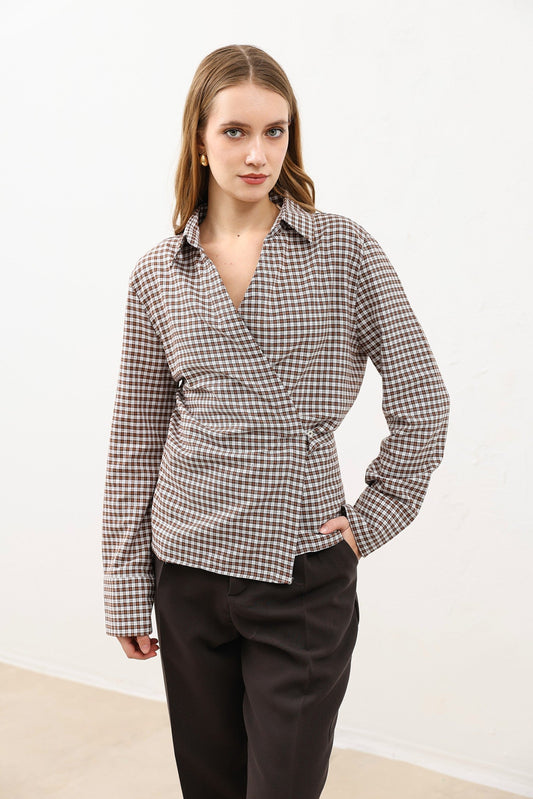 Antioch Checkered Women's Shirt