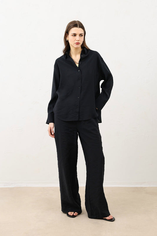 Antioch Draped Oversized Women's Shirt