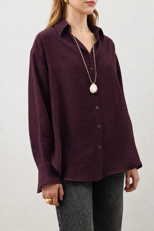 Antioch Draped Oversized Women's Shirt