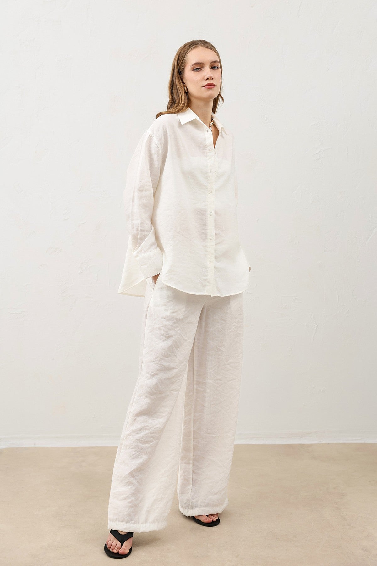 Antioch Draped Oversized Women's Shirt