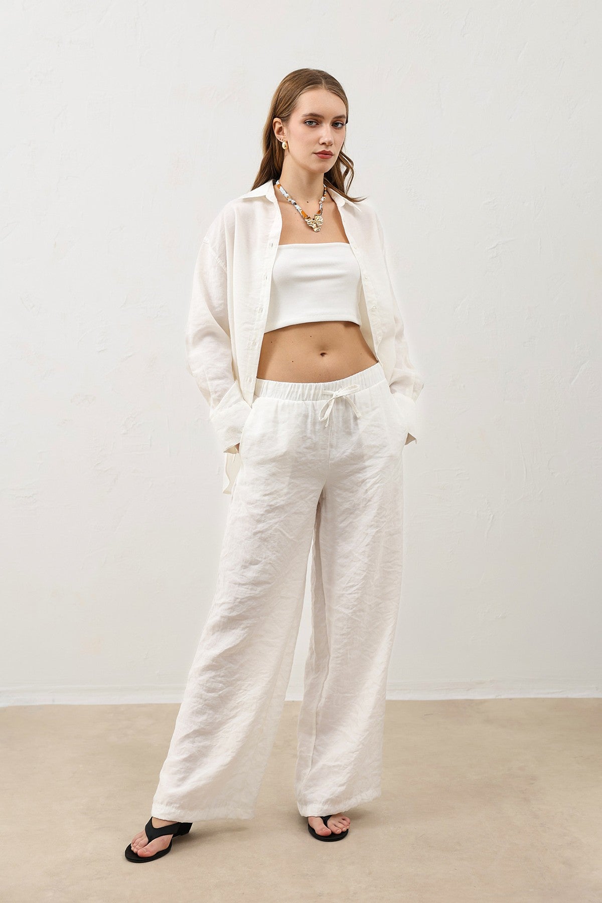 Antioch Draped Oversized Women's Shirt