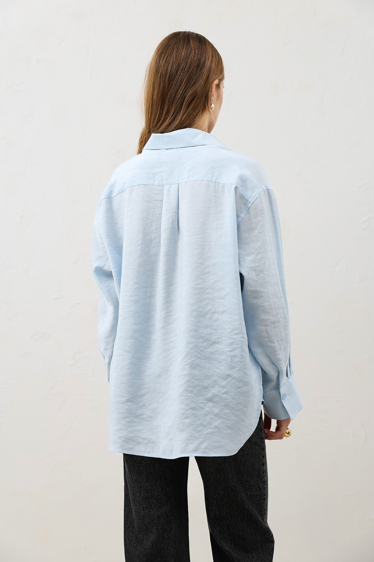 Antioch Draped Oversized Women's Shirt
