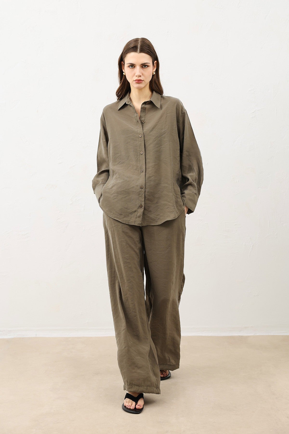 Antioch Draped Oversized Women's Shirt