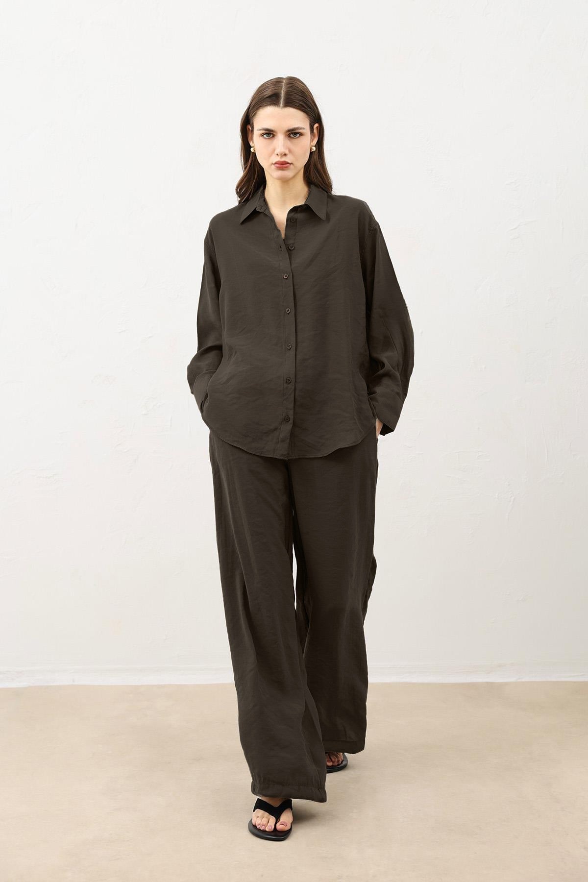Antioch Draped Oversized Women's Shirt