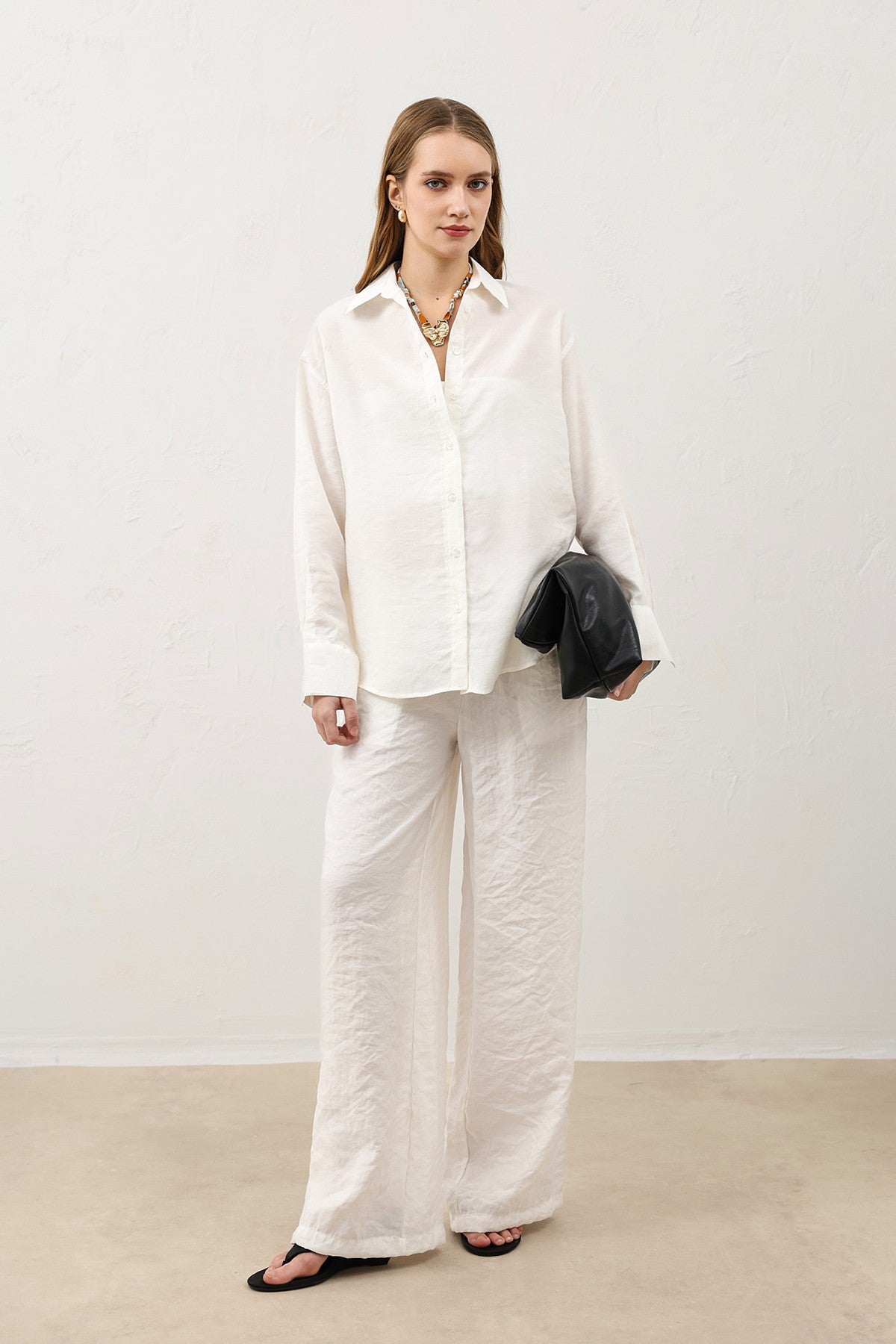 Antioch Draped Oversized Women's Shirt