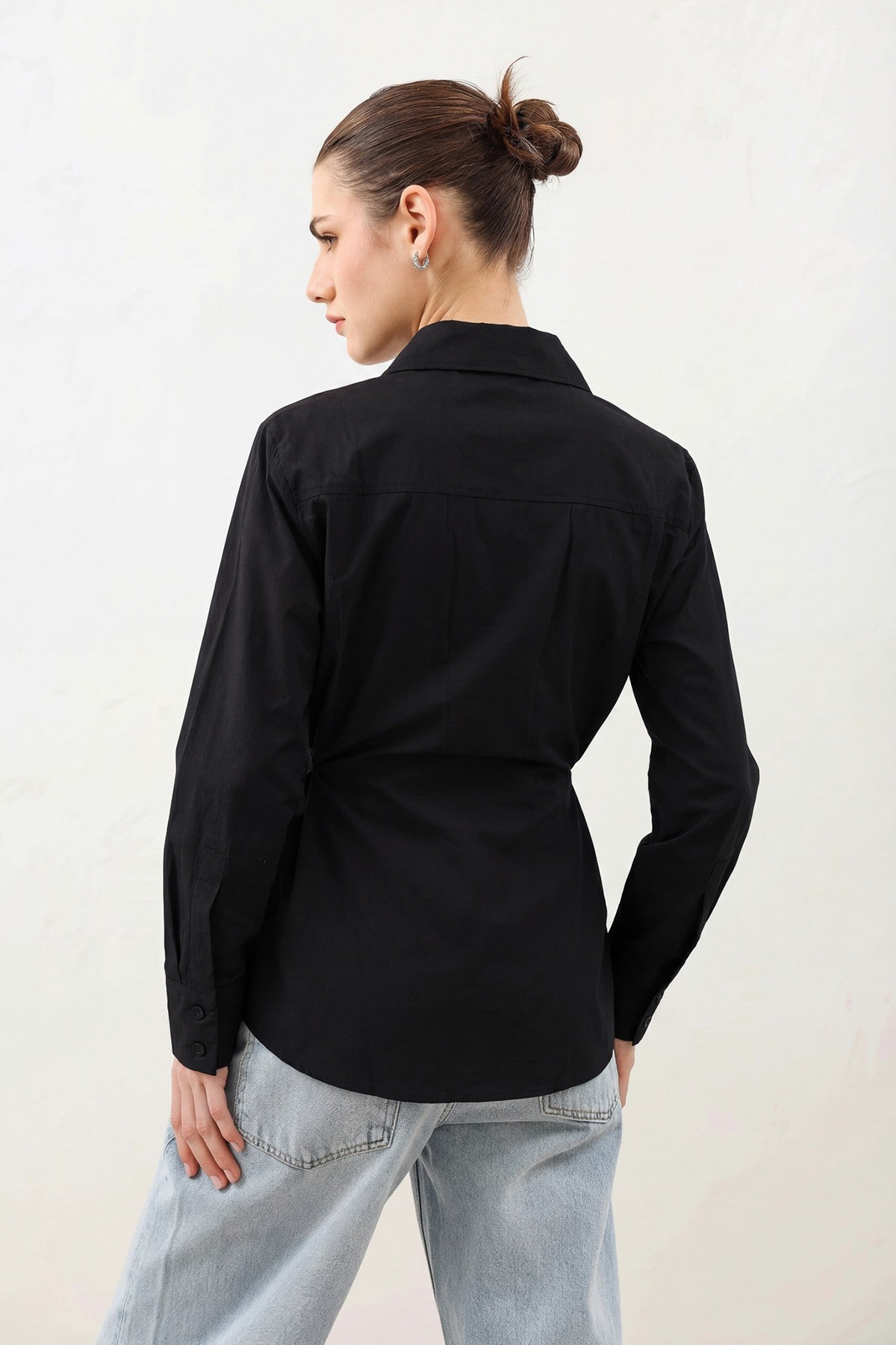 Antioch V-Neck Poplin Women's Shirt