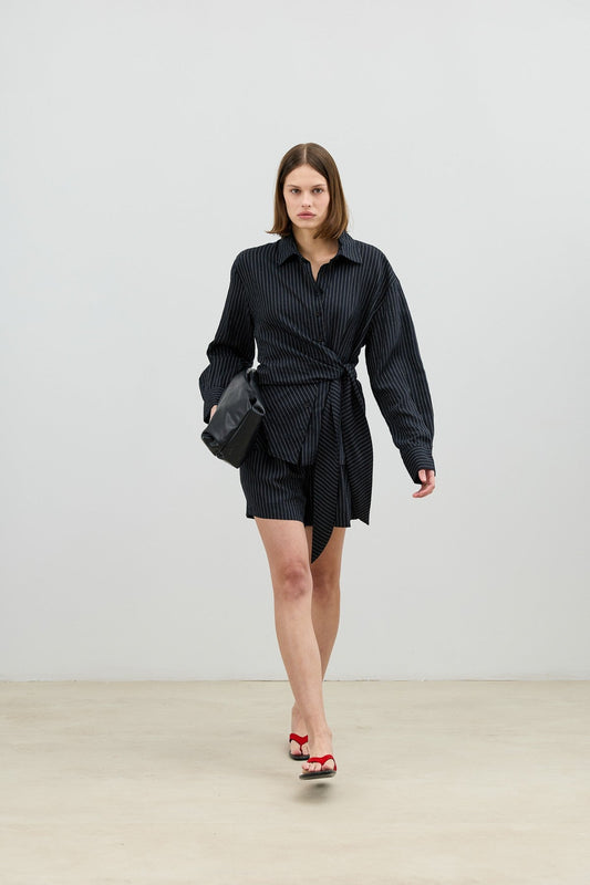 Antioch Women's Blouse with Modal Blend and Button-Down Collar