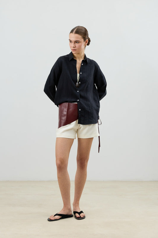 Antioch Women's Textured Shirt with Modal Blend