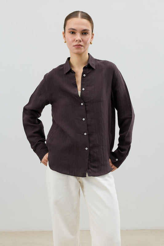 Antioch Women's Textured Shirt with Modal Blend