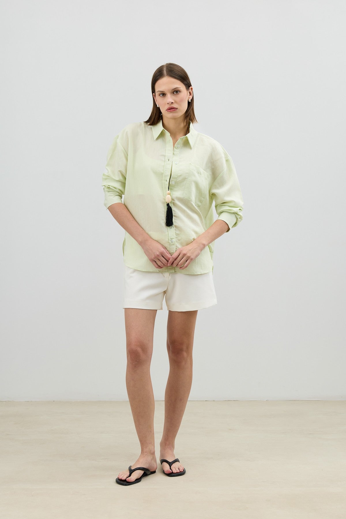 Antioch Women's Striped Shirt with Modal Blend