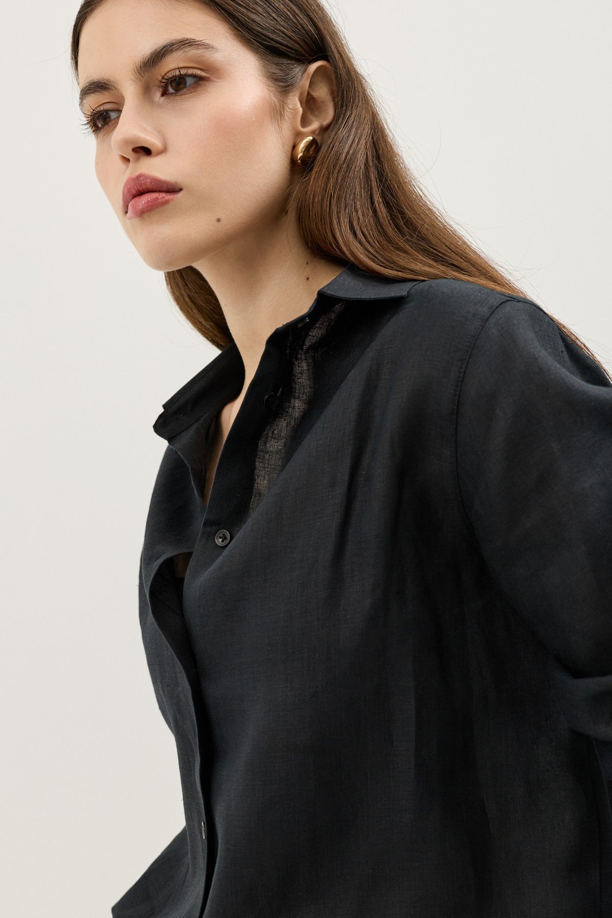 100% Linen Women's Shirt