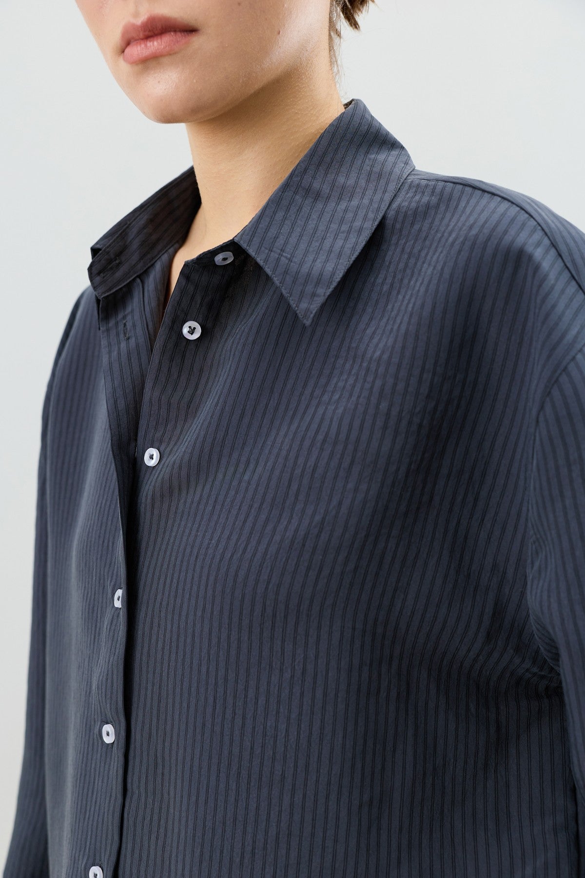 Antioch Women's Striped Shirt with Modal Blend