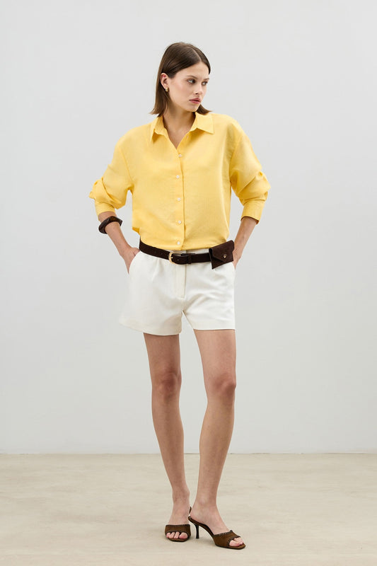 Antioch Women's Striped Shirt with Modal Blend