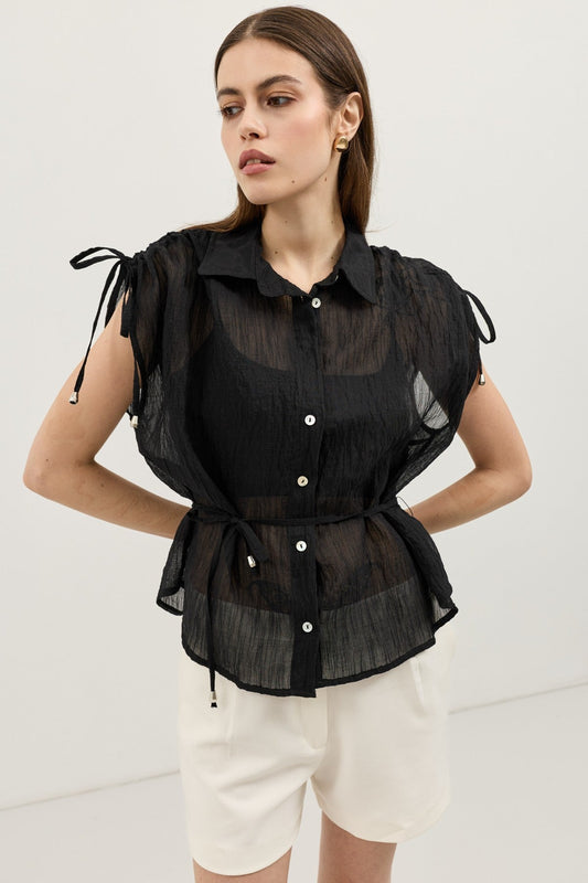 Semi-Transparent Women's Shirt