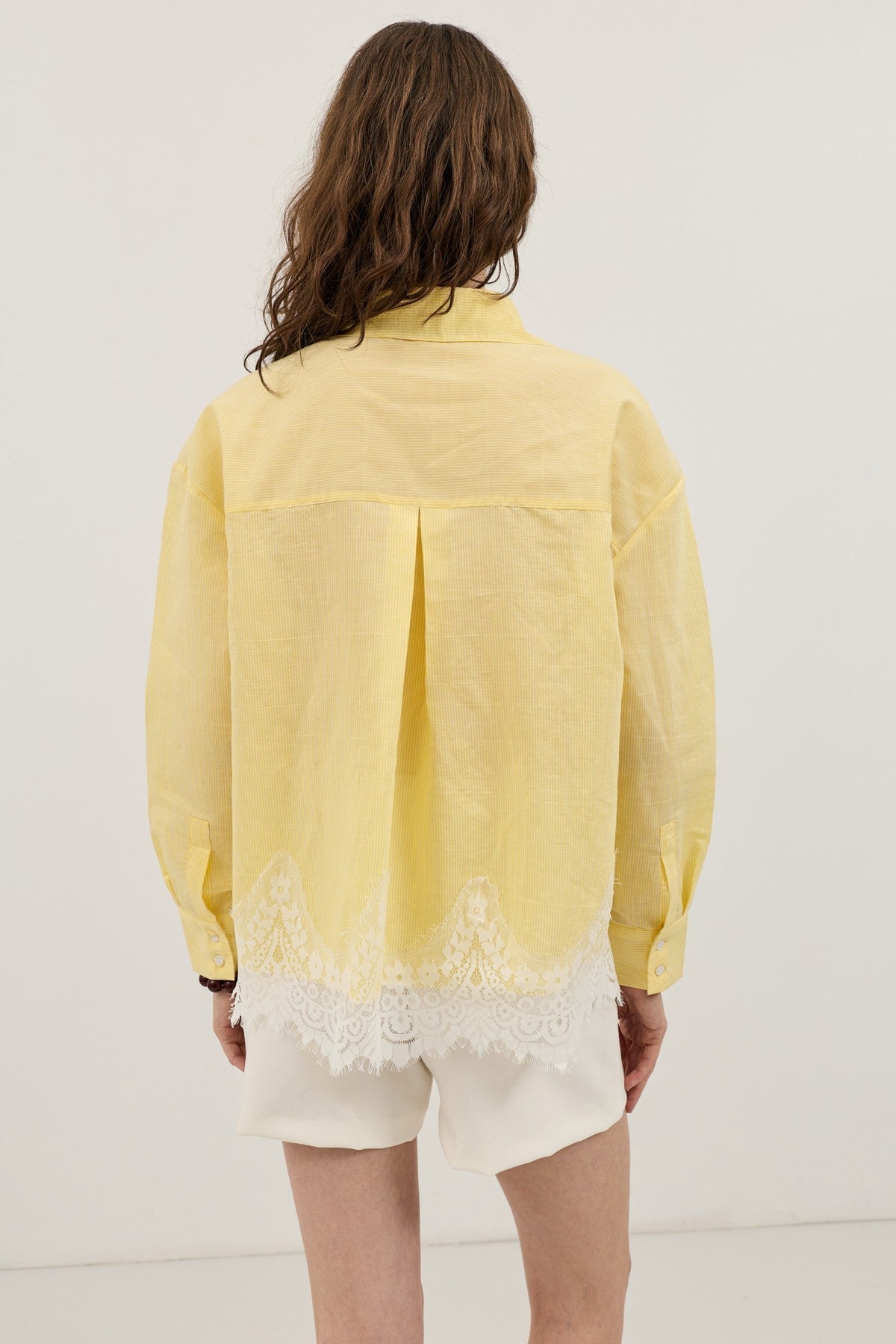 Antioch Blouse with Lace Details