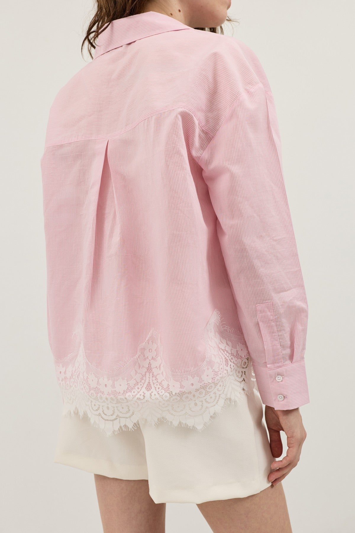Antioch Blouse with Lace Details