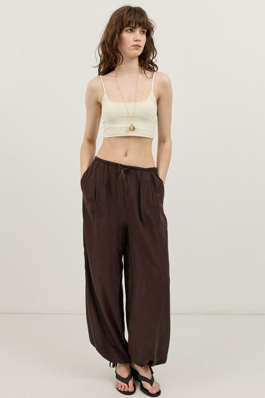 Antioch Lace-Up Balloon-Leg Women's Pants