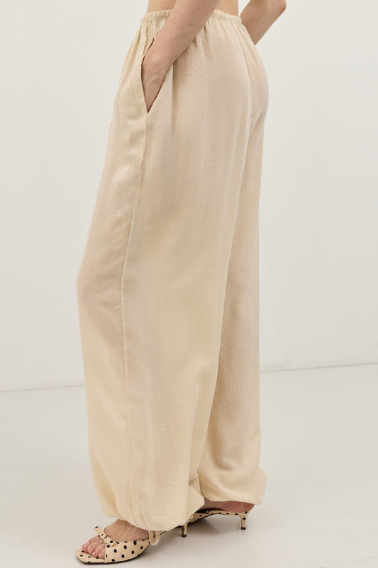 Antioch Lace-Up Balloon-Leg Women's Pants