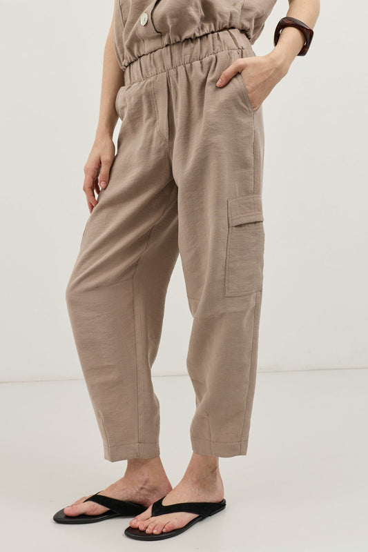 Antioch Lyocell-Blend Barrel Pants