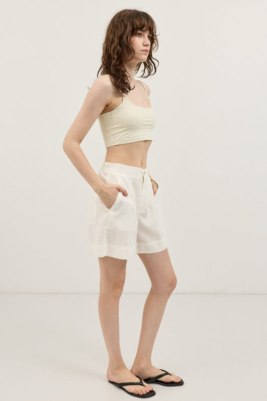 Antioch Women's Linen-Blend Shorts