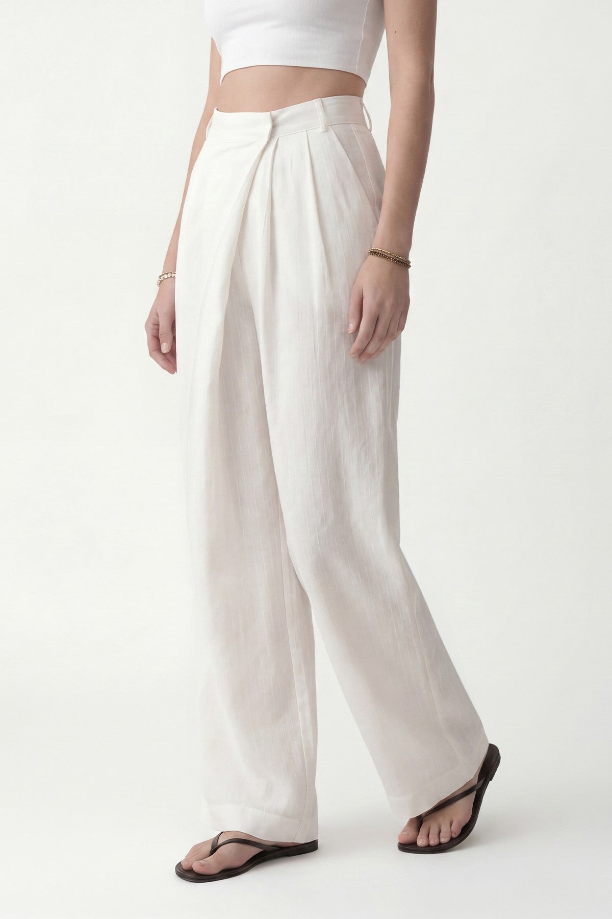 Lyocell-Blend Pareo Pants
