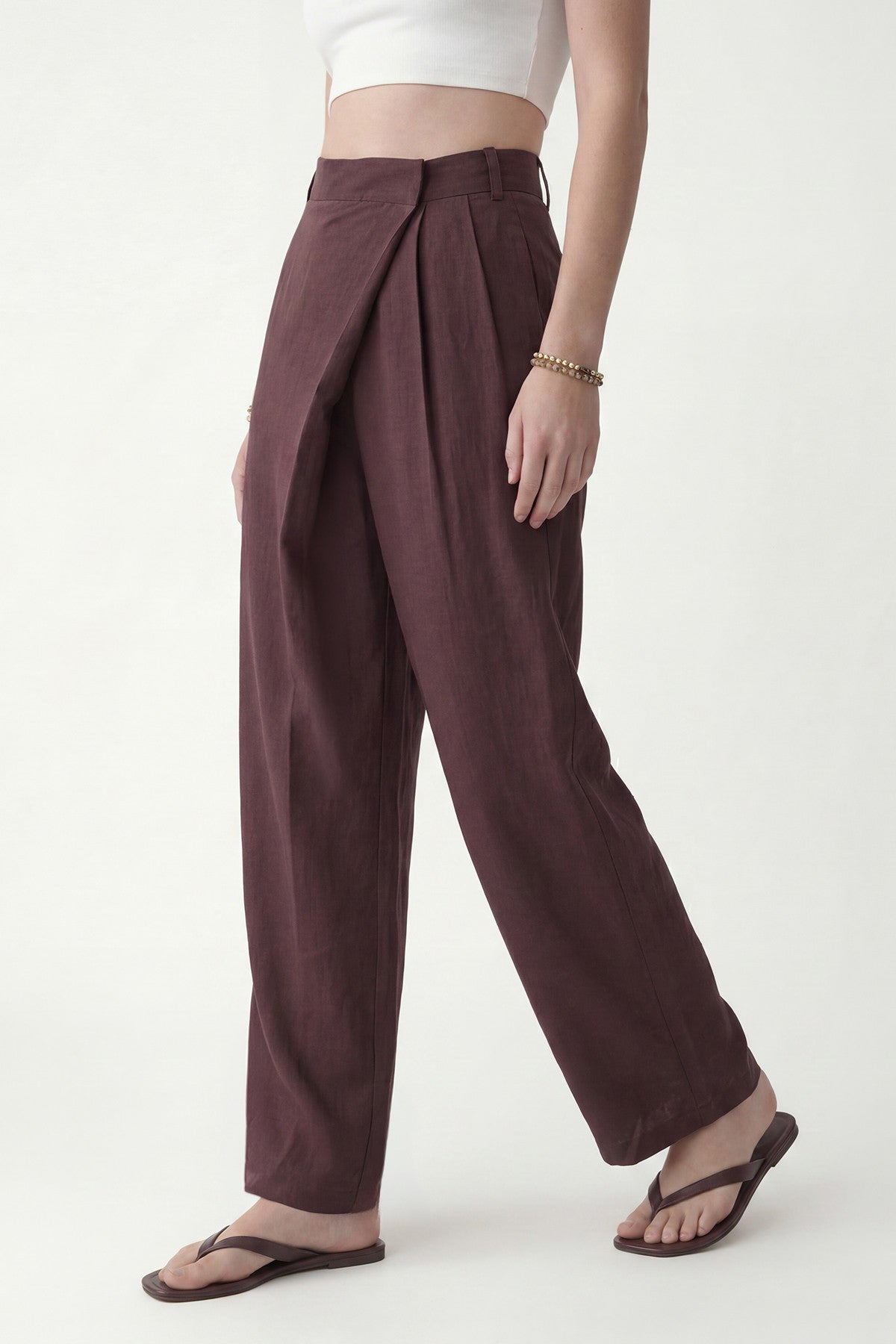 Lyocell-Blend Pareo Pants