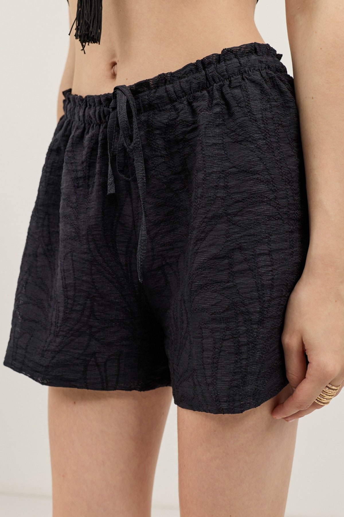 Textured Shorts