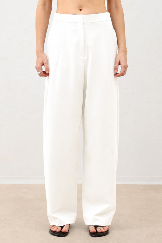 Antioch Women's Wide-Leg Pants with Pensli Design