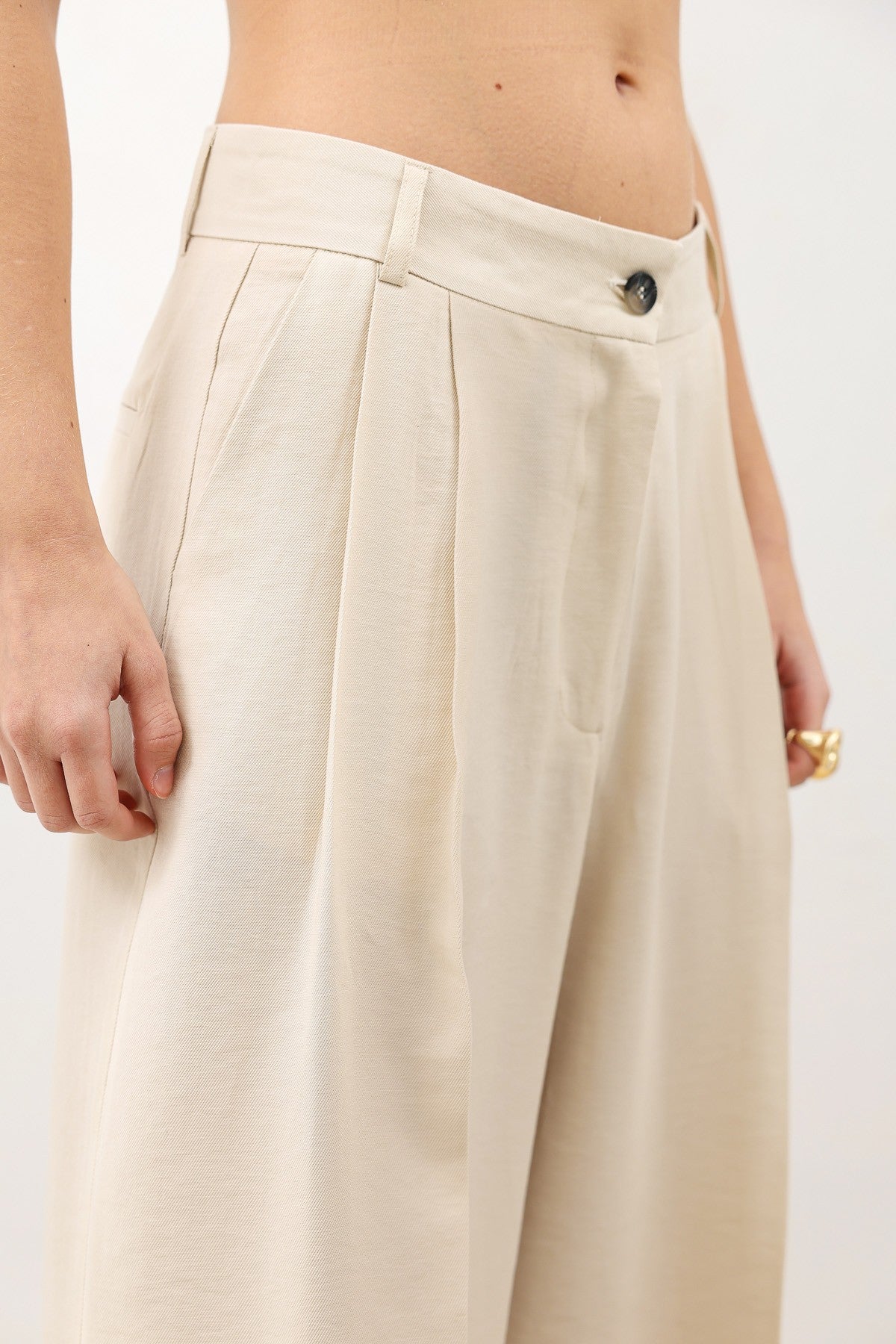 Antioch Pleated Palazzo Women's Pants