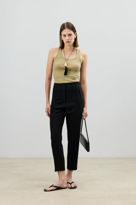 High-Waisted Women's Pants